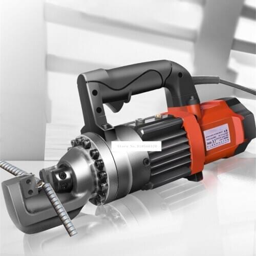 RC-16A/ RC-16B Electric Steel Bar Cutter Portable Automatic Steel Bar Cutting Machine 4-16MM Rebar Cutter 220V/850W 110V/900W