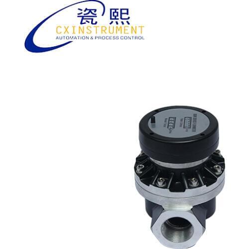 Gear Flow Meter with 30~300 L/min Measuring range Mechanical Display Oval Gear Mechanical Flow Meter