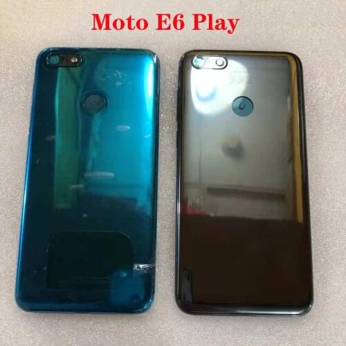 New original battery cover door housing case front panel housing for Motorola Moto E6 Play battery cover