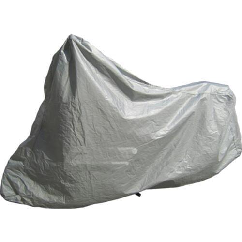 New Waterproof Dustproof Breathable Breathable Full Protective Anti UV Motorcycle Covers Silver Motorcycle Hood Scooters Covers