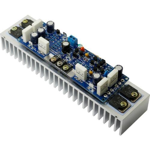 LJM Mono Class AB L12-2 Power Amp board Assembled 120W +-55V with Heatsink