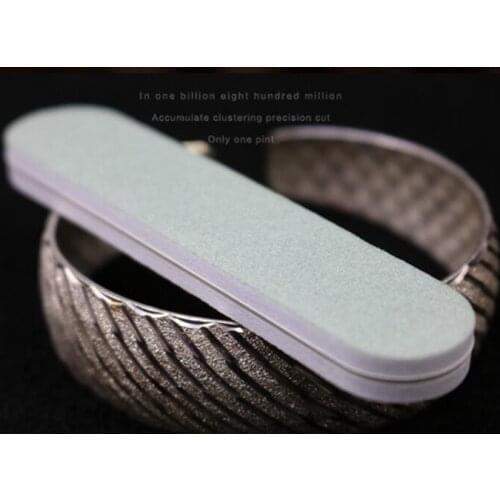 20pcs 9*2*0.7cm Silver Polishing Stick Wipe Bar Buffing Pad Grinding Sand Surface Tarnish Remover Jewelry