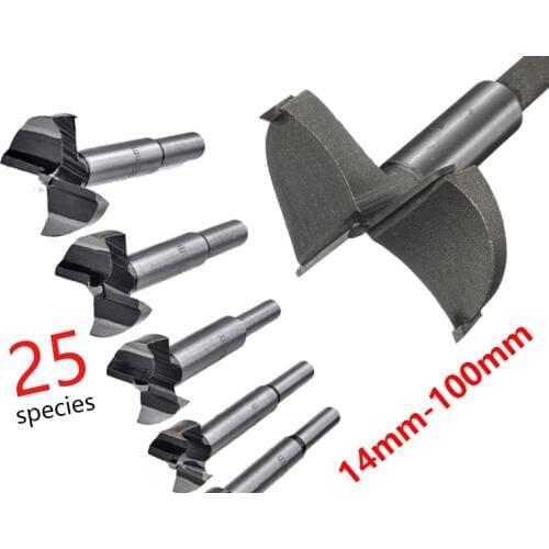 Free shipping 25 types Forstner Wood Drill Bit Self Centering Hole Saw Cutter Woodworking Tools
