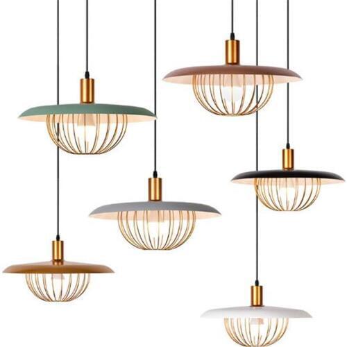 Modern Metal Pendant Light for Dining Room Bar Restaurant 6 Colors Aluminum Iron Creative Suspension Lamp 110/220V 2312