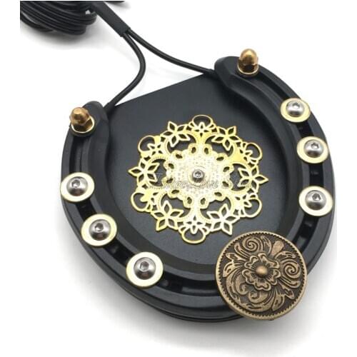 Heavy-Duty Horseshoe Style Tattoo Foot Pedal Switch for Tattoo Power Supply