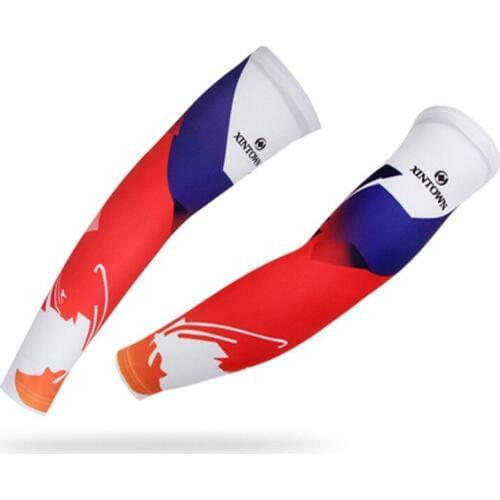 1pair Free Shipping New Bike Arm Warm Kit Cycling Arm Warmers Bicycle Riding Arm Sleeve Cover CC4042