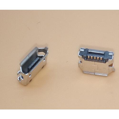 10PCS/LOT Micro USB Connector Jack Female Type 5Pin MK5P SMT Tail Charging socket PCB Board