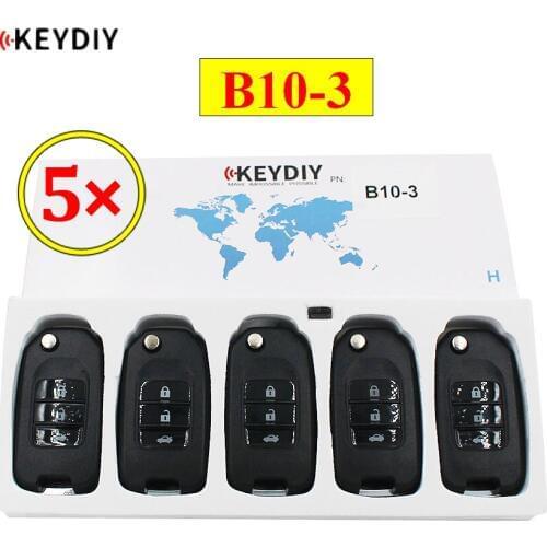5pcs/lot KEYDIY B series B10-3 3 button universal KD remote control for KD200 KD900 KD900+ URG200 KD-X2 mini KD