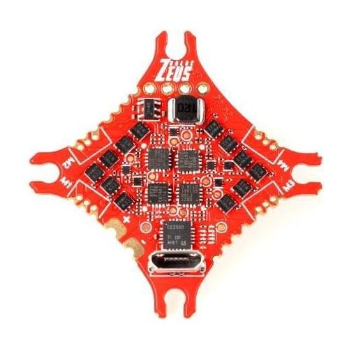HGLRC Zeus5 FR AIO 1-2S F411 Flight Controller 5A BLHELIS 4in1 ESC FRSKY SPI RX for RC FPV Racing Freestyle Toothpick Cinewhoop