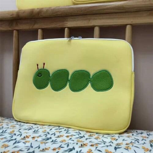 Kawaii iPad Pouch Bag for iPad Pro 12.9 11 10.5 Air 1 2 3 4 Pouches Cover Storage Handbag Laptop Tablet iPad Sleeve Case Funda