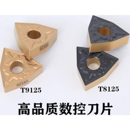 50PCS TUNGALOY WNMG080412-TM T8125 / WNMG080408-TM T9125/WNMG080404-TM T9125 CNC Carbide insert