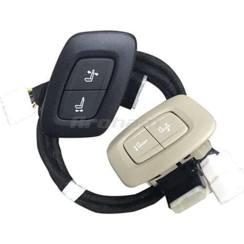 New Brand Genuine For Toyota Crown Reiz Camry Highlander Prado Beige & Black Seat Adjustment Switch With High Quality