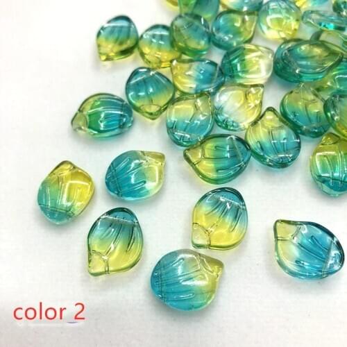 Popular mix AB color crystal loose beads DIY glaze jewelry accessory beads 20 pieces y12575