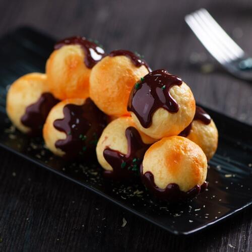 Festive Supplies Decorations Artificial PVC Simulated Octopus Pellets Pseudooctopus Cooked Japanese Food Model Props 5pc/lot