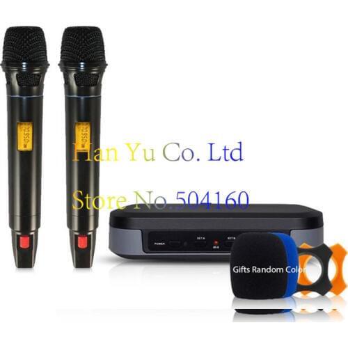 Pro wireless microphone High-end 2-channel microphone Lapel 2 Headset Automatic infrared automatic search frequency G-3