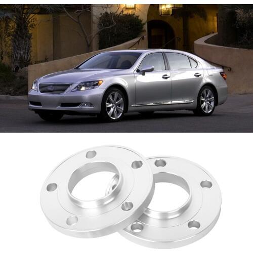 2PCS 5x120 60.1CB Aluminum Centric Wheel Spacers Tire Adapters Rims Flange Hubs For Lexus LS 2007