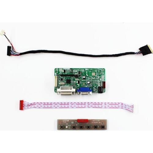 RT2281 LCD controller board support DVI VGA for 14 inch lcd panel 1366X768 B140XW01 V0 B140XW01 V8 B140XW01.V9 easy diy