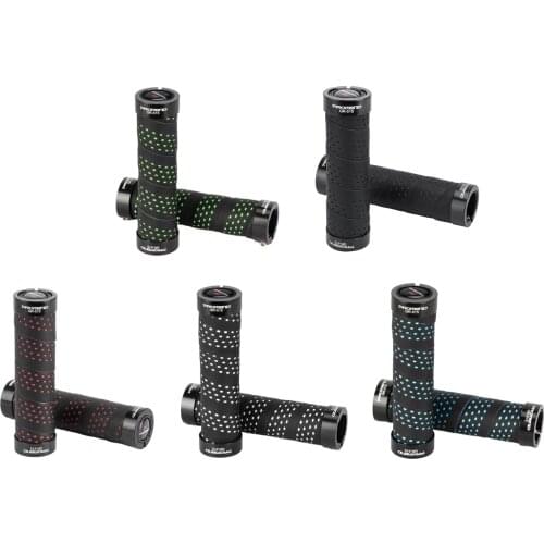 MTB Handlebar Grips Artificial Leather Anti-slid Bike Grips Cycling Bicycle Parts Cycling Handle Cover Easy Steer Outdoor