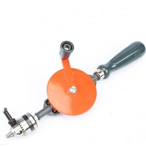 Hand rock drill DIY woodworking drill manual drill teaching supplies all-steel cast hand drill High quality
