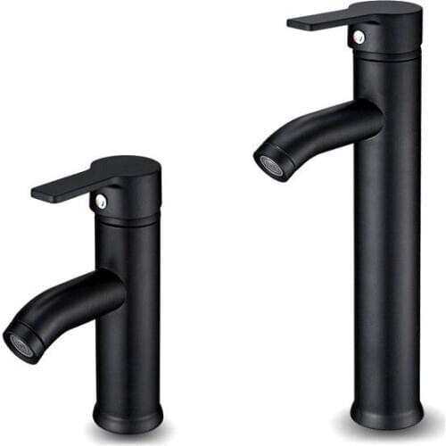 Single Handle Bathroom Basin Faucets Cold/Hot Mixer Basin Sink Tap Black Water Kitchen Faucet Bathroom Accessories
