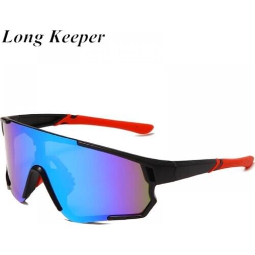 New Classic Oversized Polarized Sunglasses Men Women One Piece Sport Sun Glasses Driving Goggle Mirrored Oculos De Sol Masculino