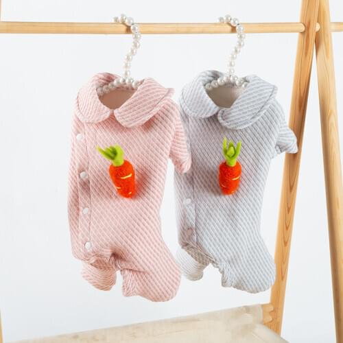 2020 Winter Pet Dog Clothes Jumpsuit Chihuahua Yorkshire Pomeranian maltese Poodle Bichon Schnauzer Dog Clothing Pet Outfit Coat
