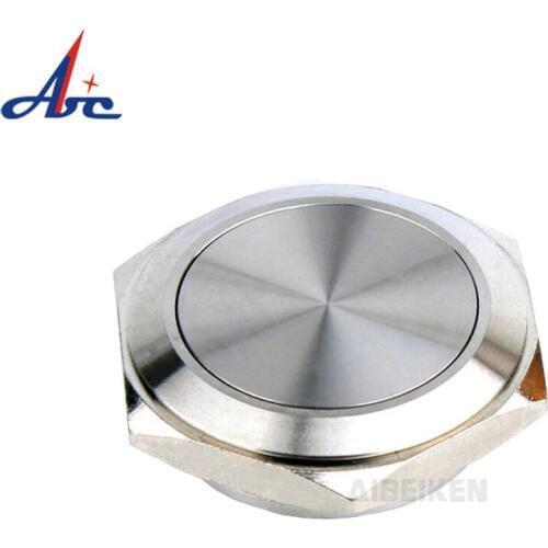 30mm 1NO Momentary Waterproof Metal Stainless Steel Push Button Switch