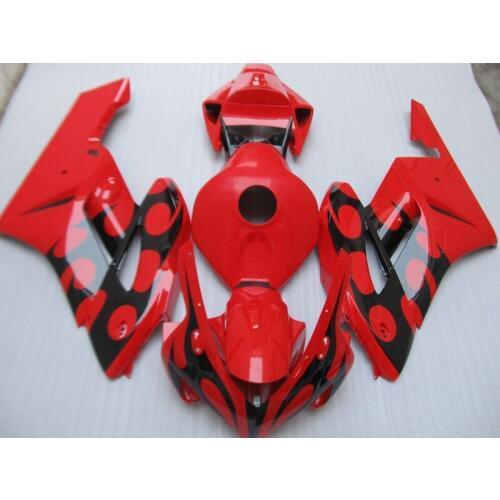 Injection molding free 7 gifts fairing kit for Honda CBR1000RR 04 05 red black fairings set CBR1000RR 2004 2005 OT22