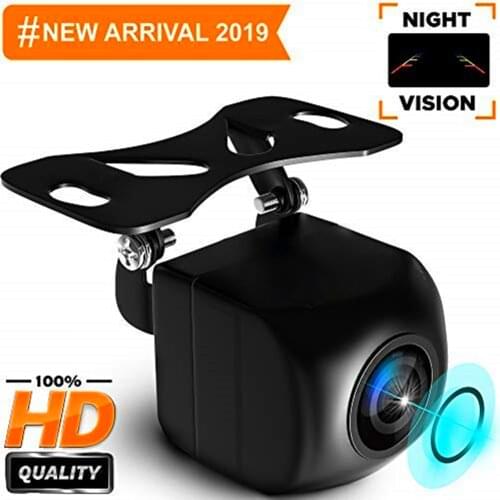 HD 1080p Car Rear View Camera Waterproof Reverse Auto Back Up Car Camera High Definition 170 Wide View Angel Car Backup Camera