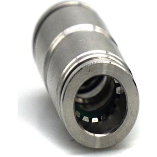 304 stainless steel quick connector trachea straight through pneumatic PU4 6 8 10 12 16 high temperature resistance acid
