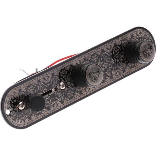 Guitar Prewired Control Plate 3 Way Toggle Switch For Telecaster Guitar