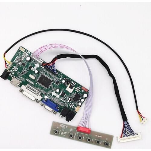 HDMI+DVI+VGA+AUDIO LCD Controller Board kit for 21.5 " 24 inch G215HAN01.0 G240HW01 V0/V1 1920*1080 LCD controller board DIY kit