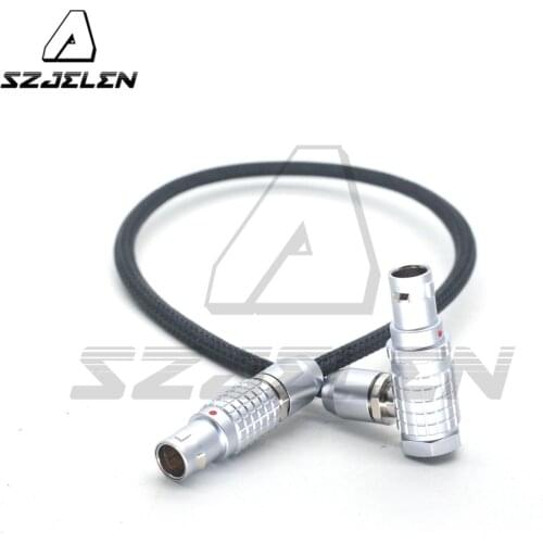 ARRI TRINITY joystick main cable Straight 1B 4 pin TO 1B 4 pin Right angle Super soft mesh cable