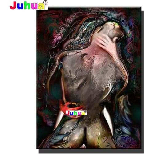 Lover Kiss 5d Diy diamond painting full Round/Square drill diamond embroidery rhinestone Portrait diamond mosaic 2021 gift