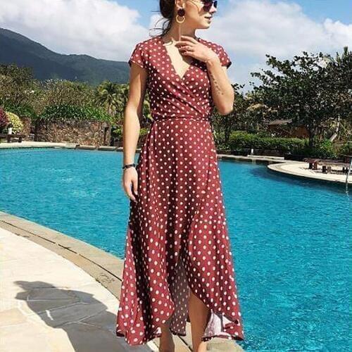 KK LUFAINA Plus Size Summer Dresses