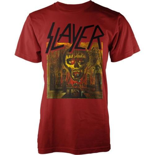 Slayer 'Seasons In The Abyss' T-Shirt - NEW & OFFICIAL! Hot 2019 Fashion