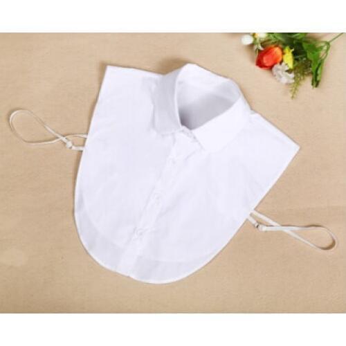 Solid White Shirt Fake Collar Women Decorative Collar Women All-match False Collar Apparel Accessaries