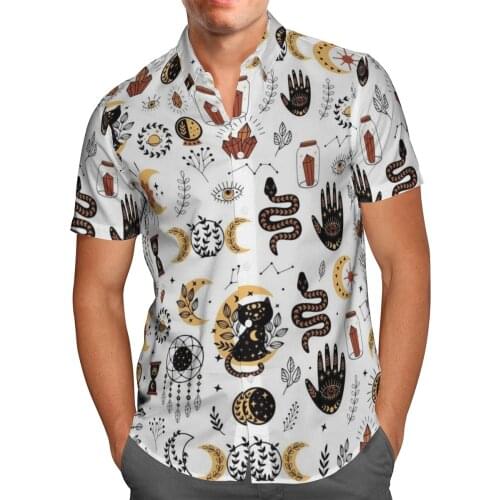 Cartoon 3D Print Beach Hawaii Summer 2021 Shirt Short Sleeve Shirt Streetwear Oversized 5XL Camisas De Hombre Blusa Masculina-20