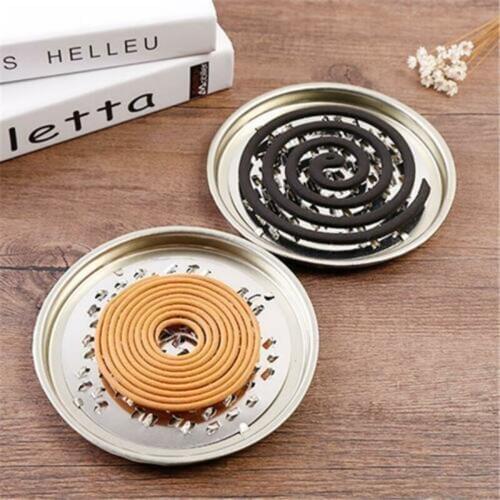 Stainless steel mosquito repellent incense rack, outdoor incense rack, mosquito repellent incense base is stable and safe