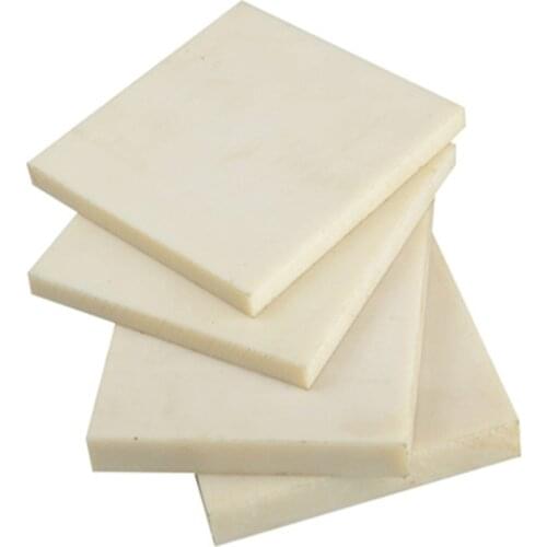 Polyamide Plate PA Sheet White Color Nylon Board Mould Mold Plank Insulation Material DIY Tool High Strength Plastic All Size