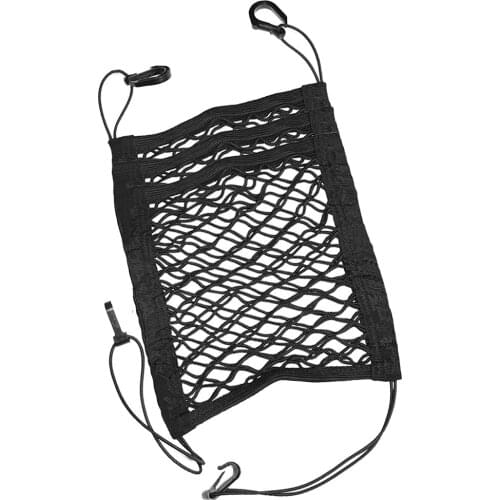 Car Organizer Net Car Seat Back Elastic Mesh Luggage Net Auto Interior Storage Bag Stowing Tidying Mesh Trunk Nets 30*25CM