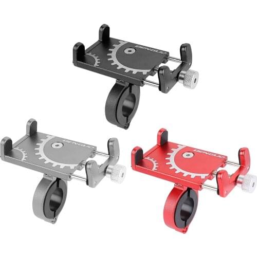 Bicycle Mobile Phone Mount Holder 360 Degrees Rotate Moutain Road Bike Phone Stand for Smartphone and GPS Riding Parts