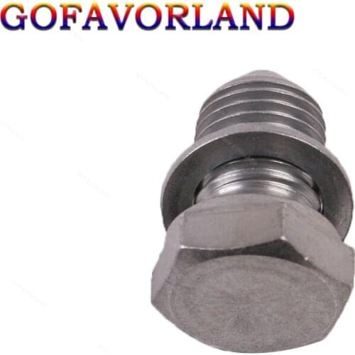Engine Screw Bolt Oil Drain Sump Plug N90813202 For Audi A3 A4 A6 TT Q7 For Volkswagen Beetle Eos Golf GTI Jetta Passat Tiguan