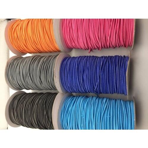 High Quality Colorful Dotted Strong Elastic Shoelace String Five Meters/lot