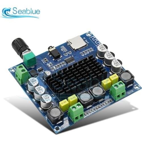 XH-A104 Bluetooth 4.1 Digital Power Amplifier Board TPA3116 Supports TF Card AUX Synchronous Input