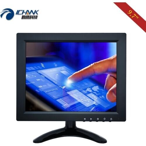ZB097JC-592R/9.7" 10'' inch 1024x768 4:3 IPS Fullview 720p VGA HDMI USB Four Wire Resistance Touch LCD Screen PC Monitor Display