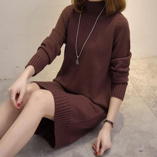 Fv1128 2019 new autumn winter Lady fashion casual sexy women Dress female party Dress long sleeve dress