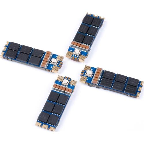 4pcs 35*11mm IFlight SucceX 55A Slick 2-6S BLHeli_32 Dshot1200 Brushless HV ESC RGB LED for RC FPV Racing Narrow Arm Drones
