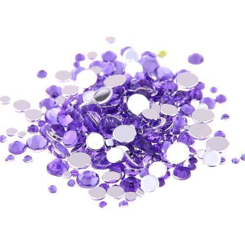 Acrylic Rhinestones 2mm 5000pcs for Shoes Clothing Decorations High Shine Sparkling Fashion Nail Art Decorations