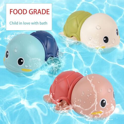 Baby Bath Toy Cartoon Animal Turtle Swimming Bath Toy Classic Kids Infant Water Baby Play In Water Cute для ванной